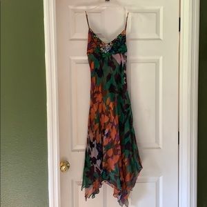 BCBG Max Azaria asymmetrical dress